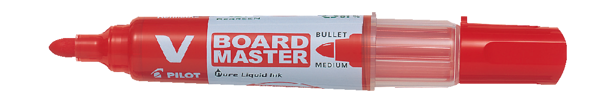 Whiteboard tusser med rund eller skrå spids - køb enkeltvis