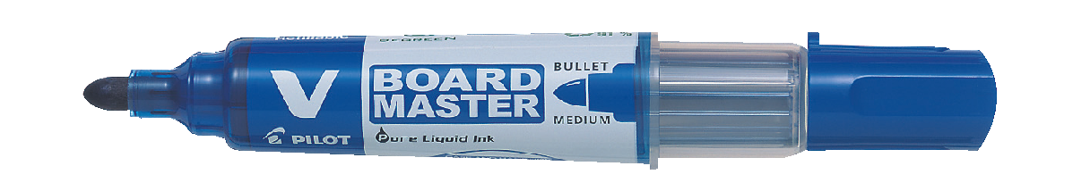 Whiteboard tusser med rund eller skrå spids - køb enkeltvis