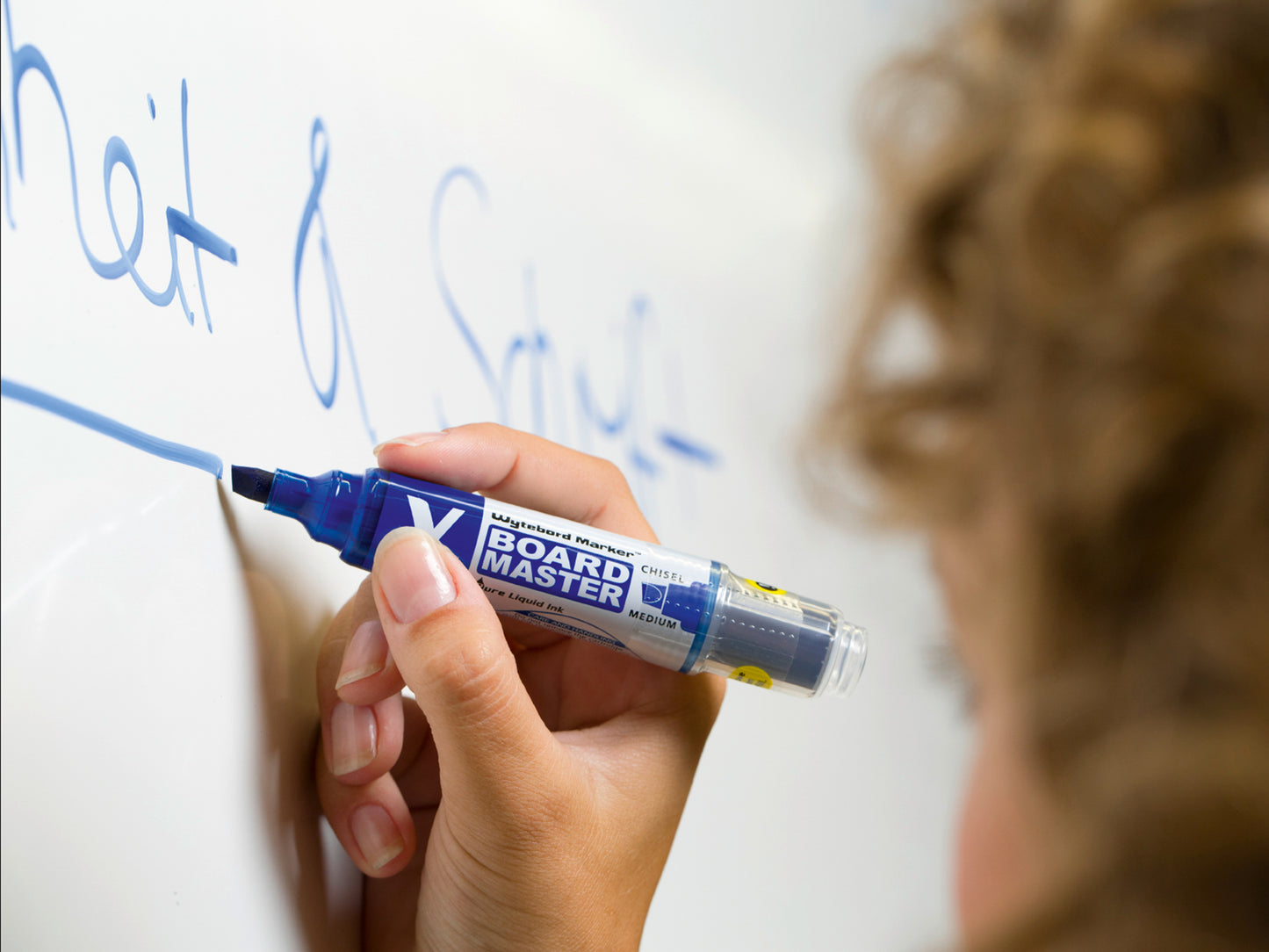 Whiteboard tusser med skrå spids, sæt med 5 stk.