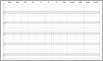 Whiteboard med evighedskalender flere størrelser