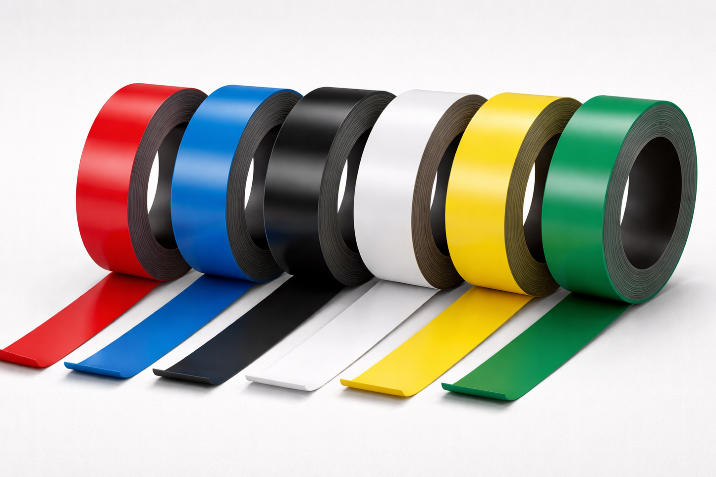 Magnetbånd 6 forskellige farver