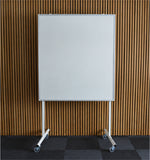 Mobilt stativ med whiteboard - BxH 100x120 cm