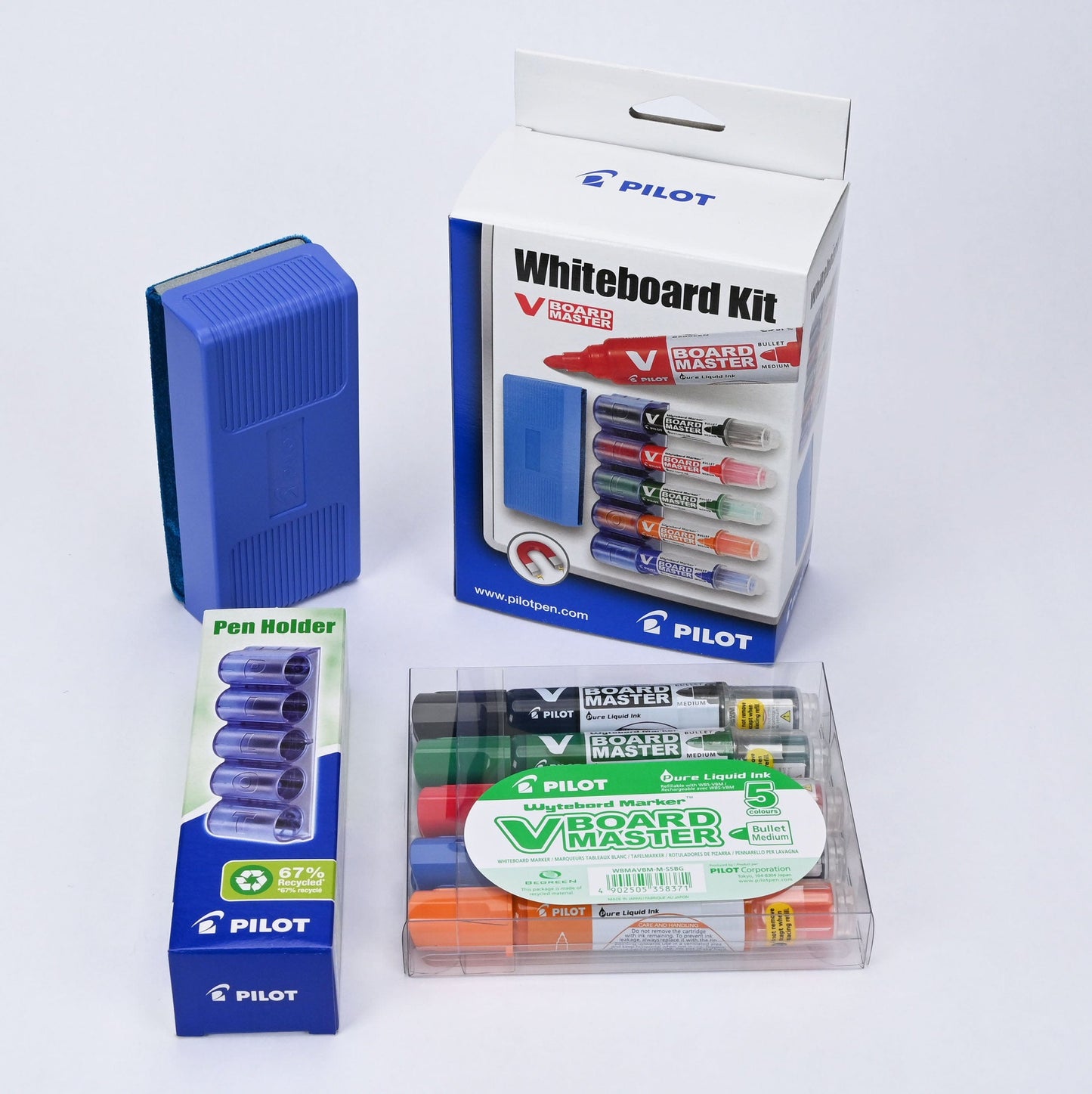 Komplet sæt til whiteboards