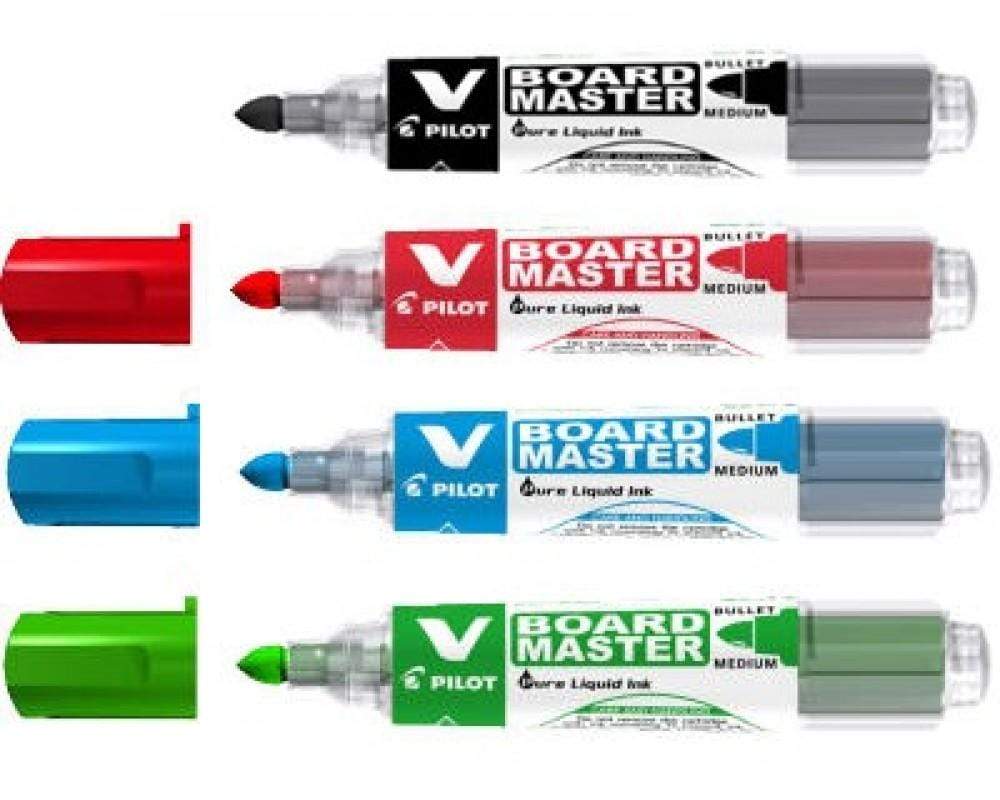 Whiteboard tusser med rund eller skrå spids - køb enkeltvis